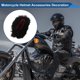 thumbnail image 3 of Accesorios para Casco de Motocicleta Decoración Orejas de Conejo Verticales para Cascos de Motocicleta Bicicleta Esquí Negro Rojo Pegatina 2 Juegos, 3 of 6
