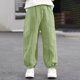 thumbnail image 2 of Odeerbi 2-12 Años Niños Niñas Algodón Pantalones de Sudar Rayas Entrenamiento Deportivos Pantalones Jogger Color Sólido Verano Joggers Casuales, 2 of 4