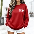 thumbnail image 7 of Jsaierl Women's Halloween Sweatshirts Spooky Print Pullovers Fall Loose Fit Round Neck Long Sleeve Sweater Tops Halloween Costumes, Sizes S-2XL, 7 of 7