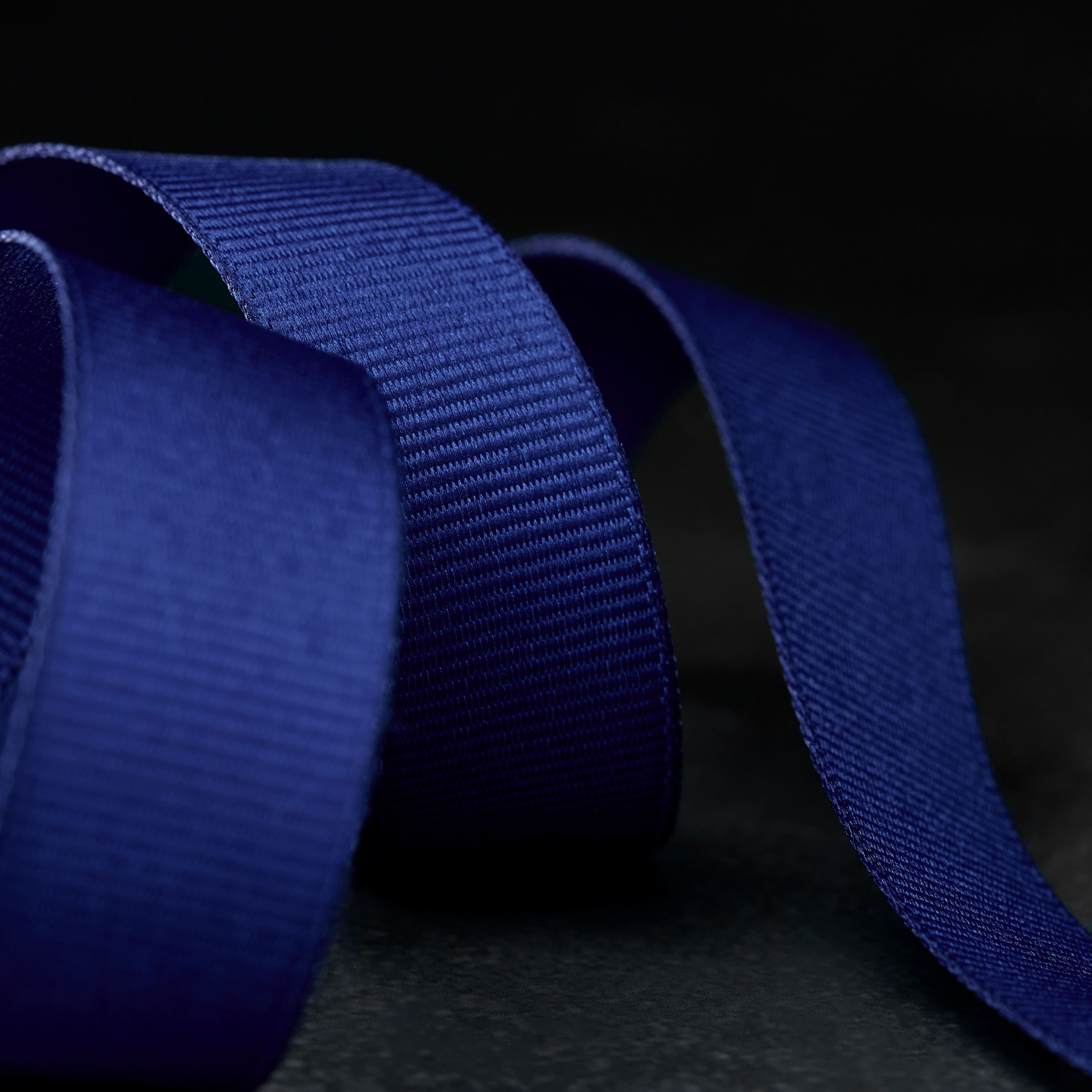 12 Pack: 5/8" x 8yd. Royal Blue Grosgrain Ribbon by Celebrate It Classic