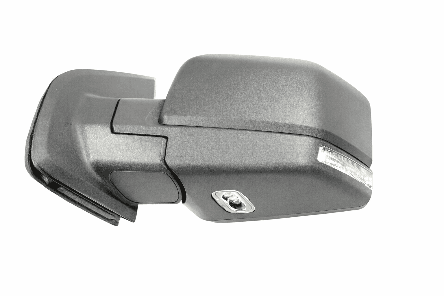 AutoShack Side View Mirror Power Heated Black for Ford, F-150 2015-2017, V6 2.7L 3.5L V8 5.0L, Driver Side