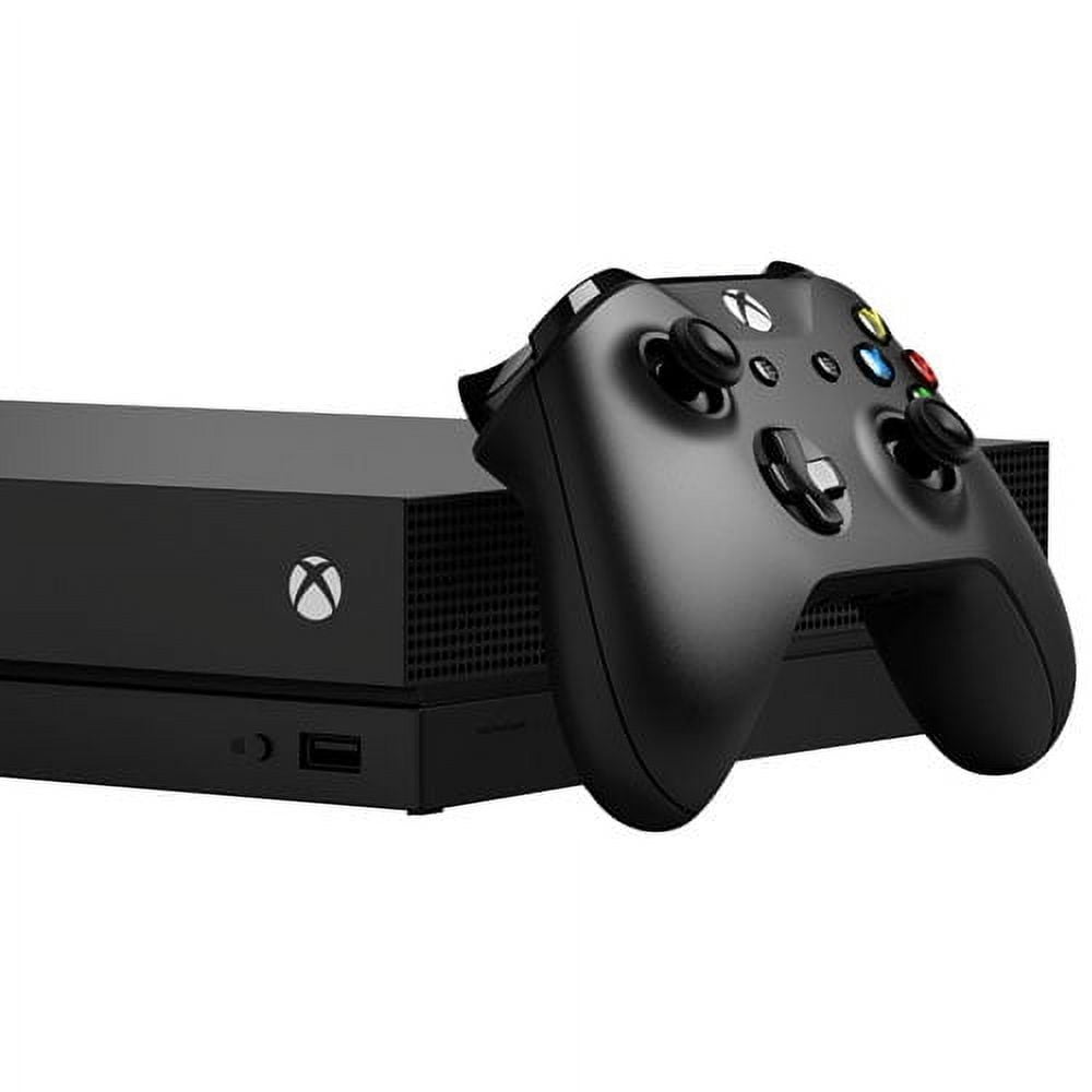Restored Microsoft Xbox One X 1TB Console - Black (Refurbished)