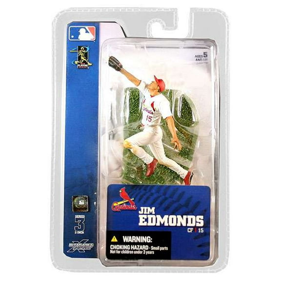 McFarlane MLB Sports Picks 3 Inch Mini Series 3 Jim Edmonds Mini Figure