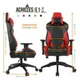thumbnail image 3 of GAMDIAS Gaming Chair Achilles E1 RGB Backlighting, Black and Red, 3 of 7