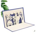 thumbnail image 4 of HINTRMENT 1Pc Paper 3D Stereoscopic Greeting Card Beige Handmade for Father's Day and, 4 of 8