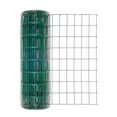 thumbnail image 1 of Valla de alambre soldado para jardinería, 60 cm de alto x 15 m de largo, acero verde, 1 of 5