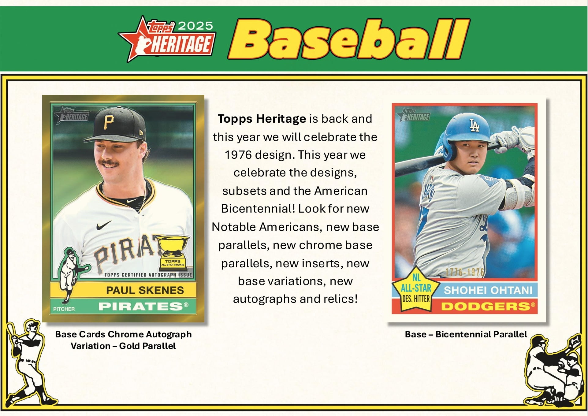 2025 Topps Heritage Baseball Factory Sealed Hobby Box 24
