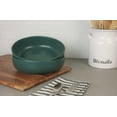 thumbnail image 3 of 10 Strawberry Street Wazee Matte 9"/48oz Serving Bowl, Set of 2, Emerald Green, 3 of 5