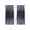 Black, variant on Purple Lavender Sheer Curtains 84 Inch Length 2 Panels Set, Spring Watercolor Wildflowers Plant Plaid Voile Window Treatment Curtains Sheers Drapes for Bedroom/Living Room/Kitchen 52"x84"x2
