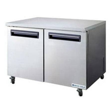 MaxxCold MCR48U 48 in. Undercounter Refrigerator (Best 48 Inch Built In Refrigerator)