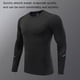 thumbnail image 5 of Sonducket Ropa interior térmica Medias deportivas Hombres Baloncesto Sudor Traje Capas base Ropa de manga larga Ropa deportiva para correr Camisetas Blanco S, 5 of 6