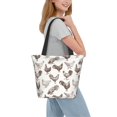 thumbnail image 2 of Honeii Chickens Print Women Top Handle Satchel Handbags,Fashion Handbag,Messenger Tote Bag Purse for Women,Shoulder Bag Handbag for Travel, Work, 2 of 6