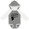 thumbnail image 3 of Inktastic Someone in Indiana Loves Me Boys or Girls Long Sleeve Baby Bodysuit, 3 of 5