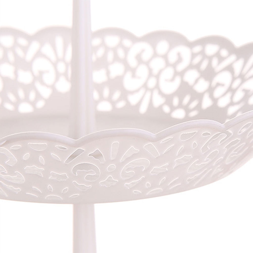 bjduck99 1Set Three Layer Hollow Fruit Snacks Candy Plate Dessert Nuts Stand Shelf Holder White bjduck99 1Set Three Layer Hollow Fruit Snacks Candy Plate Dessert Nuts Stand Shelf Holder White