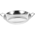 thumbnail image 4 of UPGRATOR 1Pack Wok Pan with Two Handles Stainless Steel Easy to Clean for Family Cooking, 4 of 8