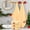 Yellow, variant on 3PCS 29*14" Christmas Themed Embroidered Towels Comfortable Household Cottons Towels