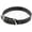 Black, variant on Mighty Paw Leather Dog Collar, Distressed Real Genuine Leather and a Strong Metal Buckle. Super Soft for Ultimate Comfort. Modern Designer Look for Small, Medium, Large and XL Pets