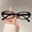Black Frame, variant on New stylish oval Korean-style fresh college-style anti-blue light glasses, simple and versatile, no prescription required