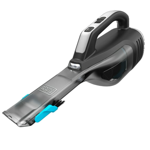 BLACK DECKER dustbuster reveal Cordless Handheld Vacuum, for Car and Home Use, with LED Lights and Crevice Tool, HLVD320J, Black