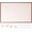 Walnut Linen Board, variant on 24'' x 36'' Large Linen Bulletin Board, Cork Board for Walls, White European Frame Style, Vision Board, Pin Wood, Ideal for Shool, Home and Office