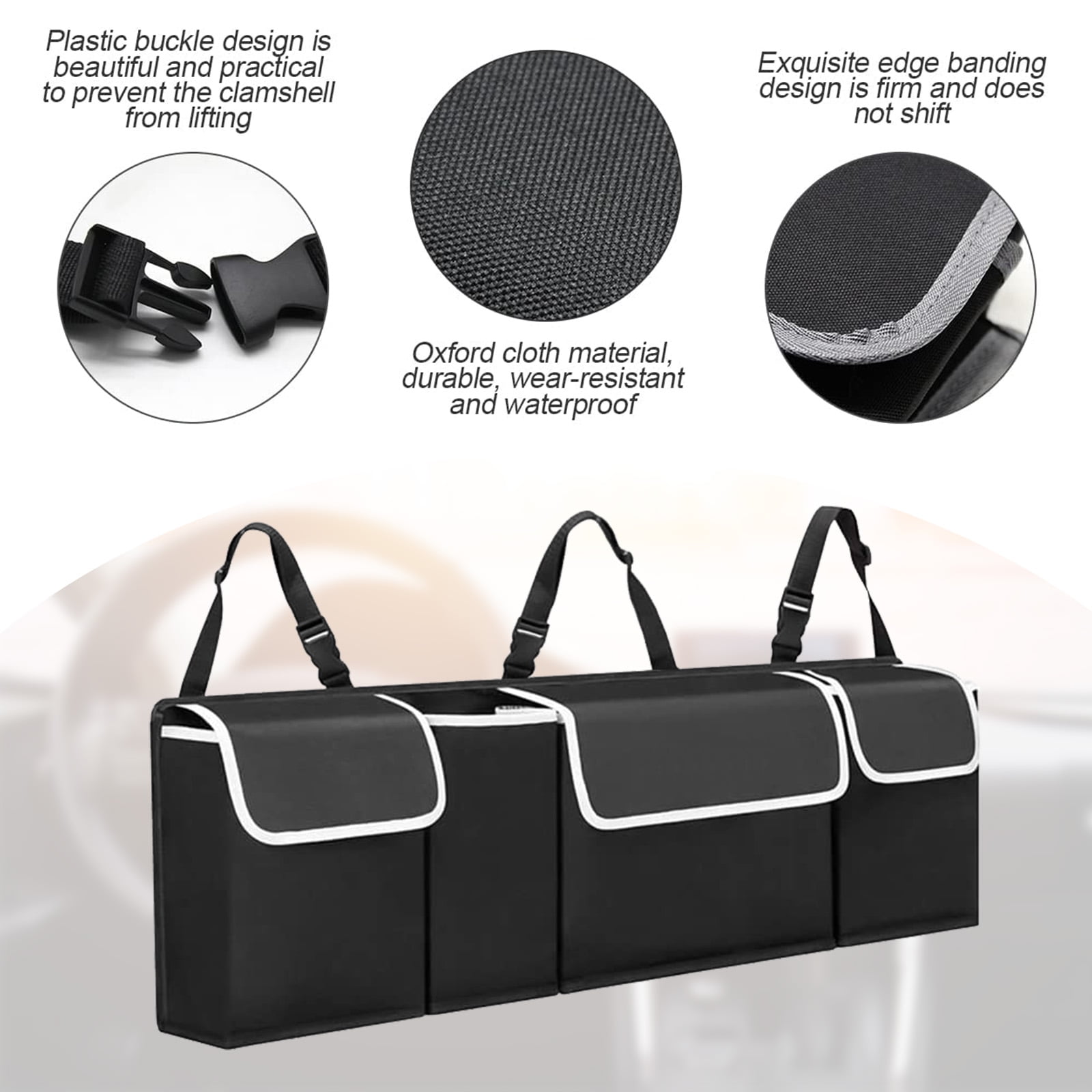 Universal Foldable Car Organizer Trunk Box Portable Bag Storage
