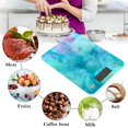 thumbnail image 4 of High Precision Digital Kitchen Scale Tempered Glass Food Scale Multifunction Scale Small Kitchen Appliances Pastel Blue Dandelions, 4 of 7