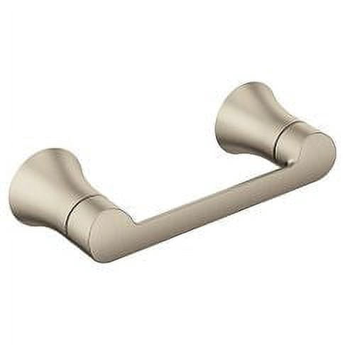 Moen YB0208CH Doux Wall Mount Toilet Tissue Holder in Polished Chrome