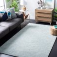 thumbnail image 2 of SAFAVIEH Ikat Keane Geometric Wool Area Rug, Aqua, 9' x 12', 2 of 11