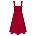 thumbnail image 2 of dPois Girls Formal Flower Dress Kids 3D Applique Ruched Chiffon Wedding Bridesmaid Party Evening Burgundy 8, 2 of 5