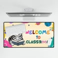 thumbnail image 4 of Welcome to American Shorthair Classroom Teacher Dog Mom Desk Mat Full Keyboard Mouse Pad Cat Lover Kitten Owner Gifts Large Mousepad - 02015, 4 of 5