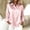 Pink, variant on NTACZA Tops for Women Trendy Silk Work Business Casual Blouse Button Down Loose Satin Womens Shirts Casual L