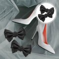 thumbnail image 4 of 2Pcs Bow Shoe Clips Removable Shoe Buckles Shoe Charms Shoes Accessories, 4 of 4