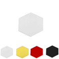 thumbnail image 3 of 3D espejo hexagonal extraíble etiqueta de la pared calcomanía decoración del hogar arte bricolaje - plata - 100x85x50mm 12 Piezas kenally JJ13756-01B, 3 of 6