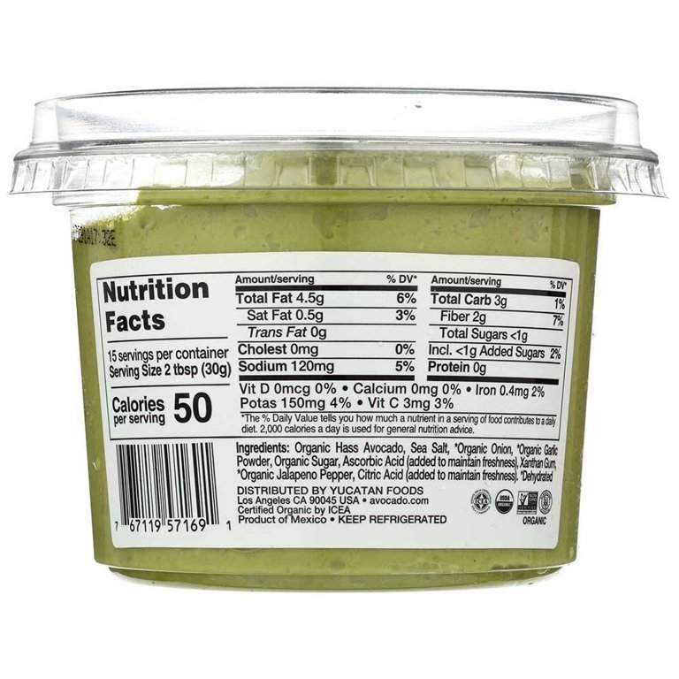 Yucatan Zesty Guacamole, 16 Ounce, 6 Pack - Walmart.com