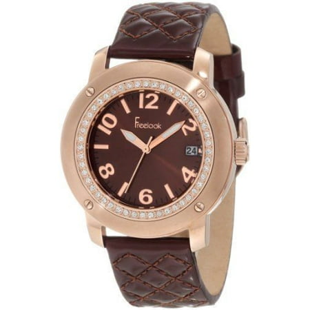 Brown Sunray Dial - Women's HA1812RG-2 Brown Leather Band Sunray Brown Dial Rose Gold Watch