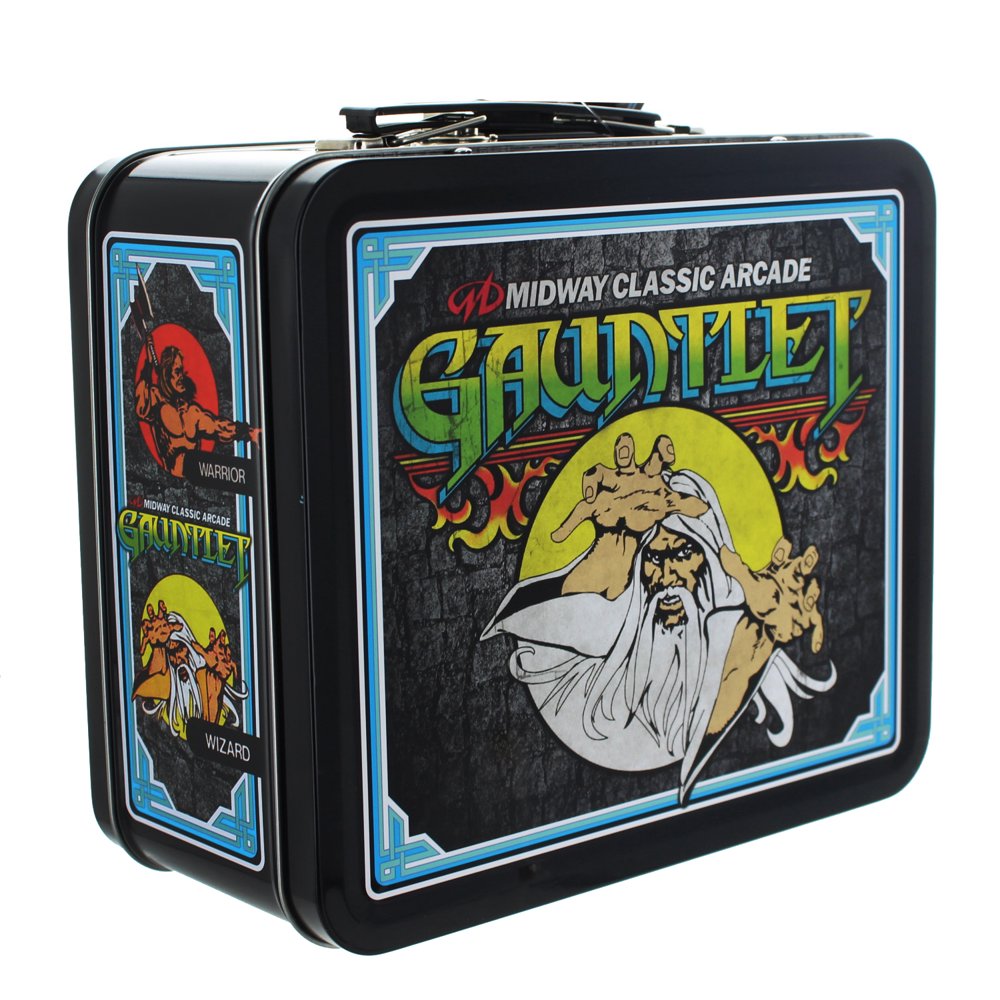 Midway Classic Arcade Tin Lunch Box, Gauntlet