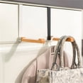 thumbnail image 6 of AYktou Clothes Drying Rack,Folding Over The Door Hooks,AdjusTables Wooden Hooks for Hanging,Lightweight PorTables Coat Hooks, 6 of 8