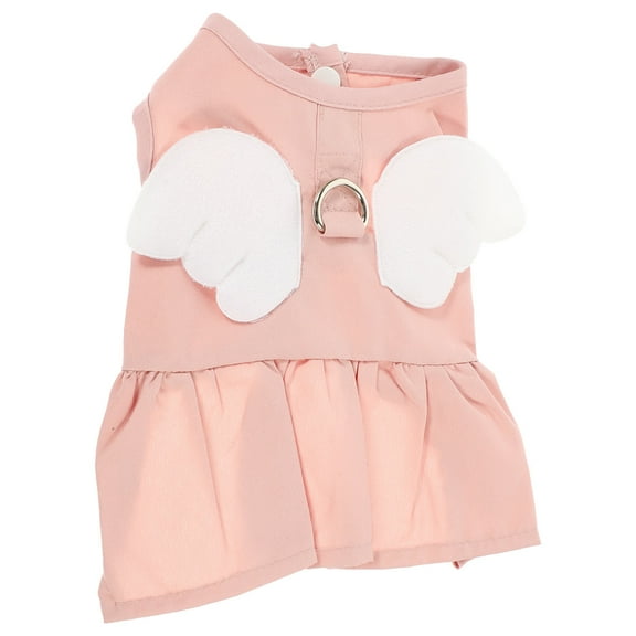 MLINS Angel Design Pet Costume Summer Use Breathable Pet Dog Dress Lovely Pet Cat Apparel Decor
