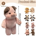 thumbnail image 5 of GliJian Cute Animal Run Plush Kawaii Plushies Dolls Adorable Soft Stuffed Animals Figure Cute Toys Soft Birthday Gifts for Fans, 5 of 7