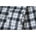 thumbnail image 6 of SSLR Flannel Shirt for Men Long Sleeve Button Down Shirt Plaid Casual Jacket, 6 of 8