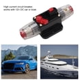 thumbnail image 3 of Disyuntor de coche, 12 V, interruptor de reinicio automático, portafusibles, los mejores materiales, 3 of 8