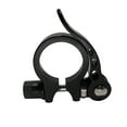 thumbnail image 2 of 31.8mm Quick Release Bicycle Seat Post Clamp Aluminum Black Bike Seatpost Clamp, 2 of 2