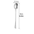 thumbnail image 1 of Sunwealth Bubble Tea / Cocktail Extra Long Stainless Steel Spoon Set, 1 of 3