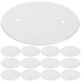 thumbnail image 1 of Generic 50pcs Round Ceiling Cover Plates Pp Plastic Cable Protection Board, 1 of 6