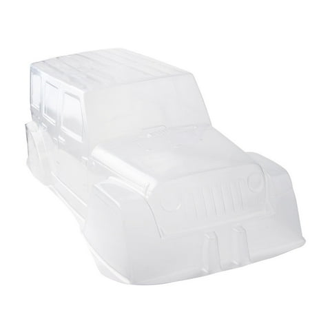 Unpainted RC Body Shell Cover for SCX10 1/10 Scale RC Crawler Climbing ...