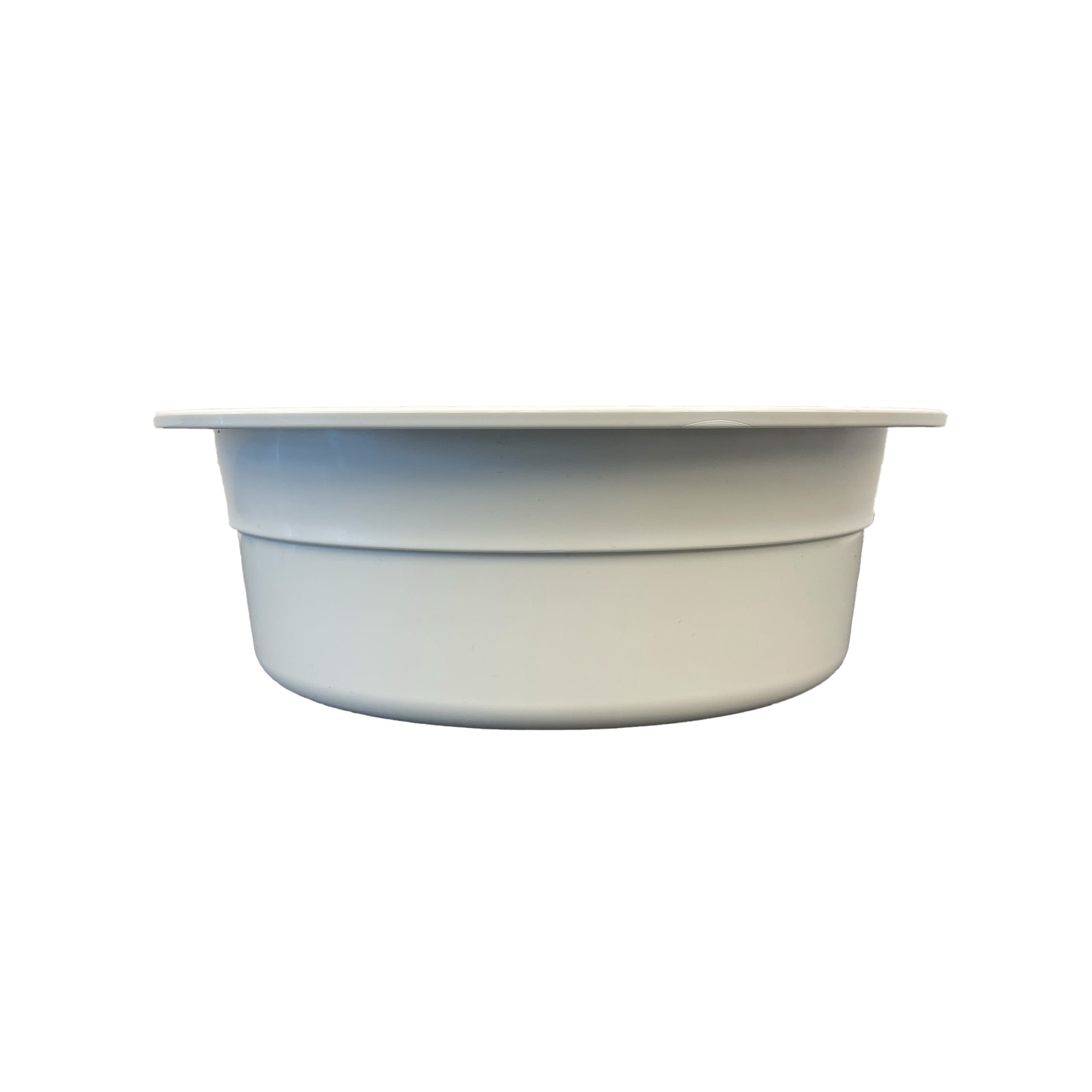 (3 pack) Vibrant Life 6.5-Cup Medium Crock Pet Bowl, Light Beige