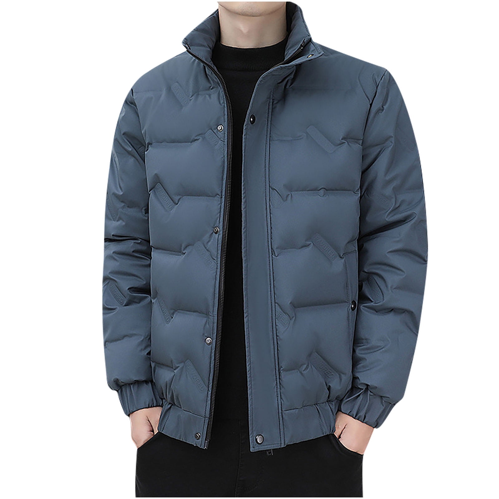 DecSea Men's Puffer Jackets Lightweight Warm Windproof Coat Water