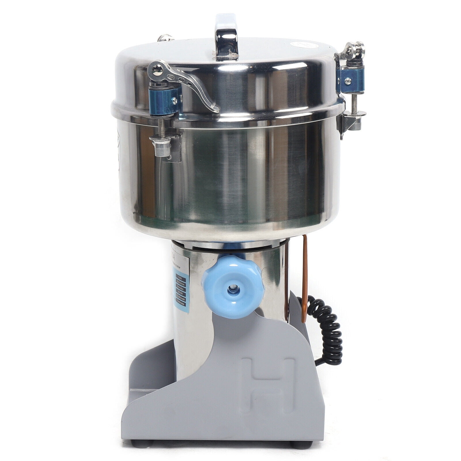 Miumaeov 2000g 110V Electric Herb Grinder Spice Coffee Beans Grain Flour Milling Crusher Pulverizer Machine Stainless Steel