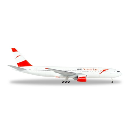 Herpa Wings 530132 Austrian Boeing 777-200 'Servus Hong Kong' 1/500 Scale