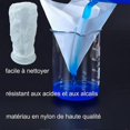 thumbnail image 4 of Nylon IBC Filter 2pcs IBC Cover Rainwater Filter IBC Replacement Filter Washable IBC Tank Accessories 200 Fine Mesh for 1000 Liter IBC Rainwater Tank, 4 of 5